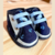 ZAPATILLA AZUL MARINO CON ANCLAS