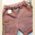 SHORT DE ALGODON GRUESO BORDO