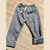 PANTALON CON PELUCHE T3 GRIS