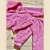 CONJUNTO DE PELUCHE T3 ROSA OSCURO