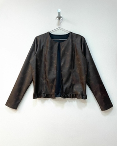 [CUERINA VINTAGE] Chaqueta con volados - Manila