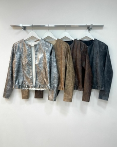 [CUERINA VINTAGE] Chaqueta con volados