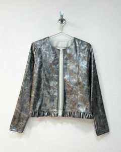 [CUERINA VINTAGE] Chaqueta con volados - comprar online