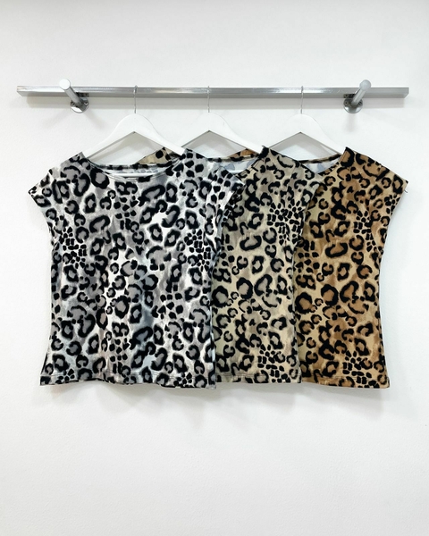 [MORLEY] Musculosa Iara animal print