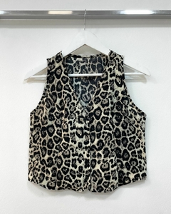 [CEY] Chaleco animal print - comprar online