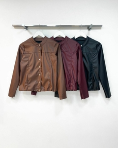 [CUERINA] Chaqueta bomber Lucca - tienda online