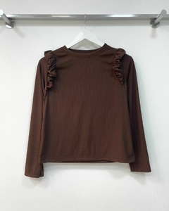 [MORLEY] Remera volados manga larga - comprar online