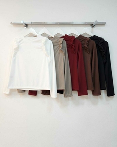 [MORLEY] Remera volados manga larga