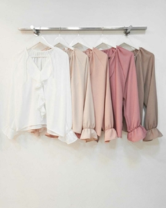 [CEY] Blusa cuello volados - Manila
