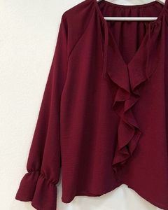 Imagen de [CEY] Blusa cuello volados