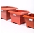 MACETA CUADRADA N35 LINEA FLORIDA - comprar online