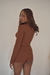 Conjunto manga longa chocolate - comprar online