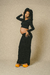 Vestido Longo Ezinne Preto - comprar online