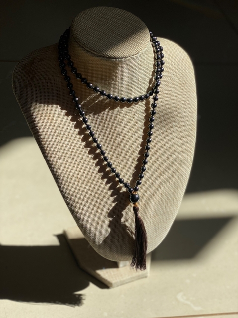 Japamala 108 contas Hematita