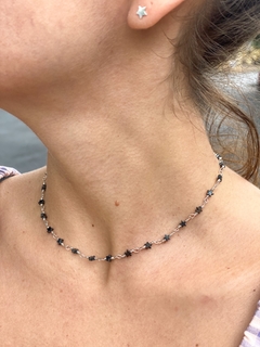 Choker Mini Estrelas Hematita - comprar online
