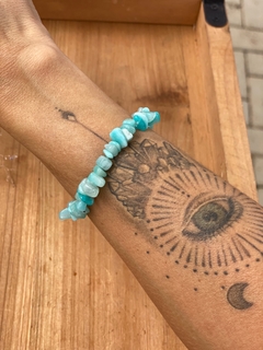 Pulseira Cascalho Amazonita - comprar online