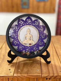 Imagem do Mandala Buda Citrino e Cristais
