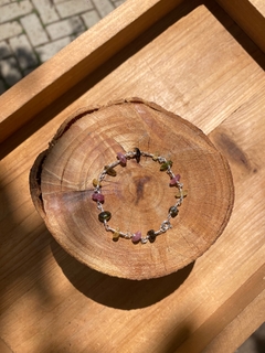Pulseira Turmalinas na Prata 925