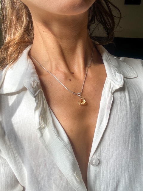 Pingente Forma Livre Citrino