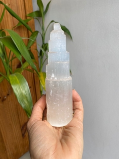 Torre de Selenita 15 cm na internet