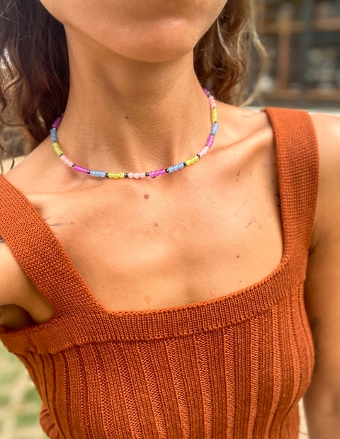 Choker Petit Poá Trio