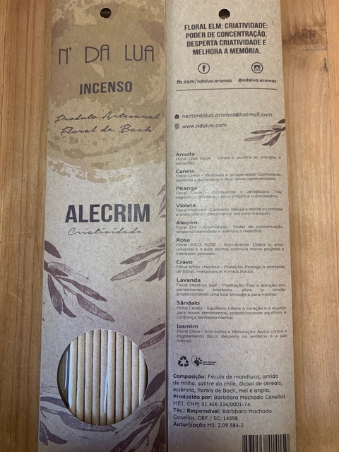 Incenso Alecrim