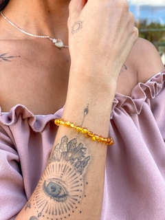 Pulseira Âmbar Mel - comprar online