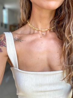 Choker Âmbar Limão