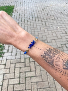 Pulseira Elis Lápis Lazúli