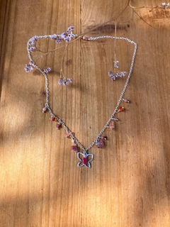 Choker Borboleta Rubi