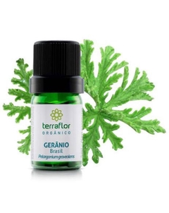 Óleo Essencial Gerânio Brasil Orgânico Terra Flor