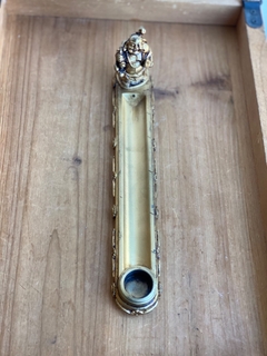 Incensário Buda Sorridente Dourado - comprar online
