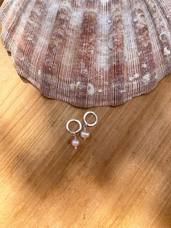 Brinco Argola Pérola - comprar online