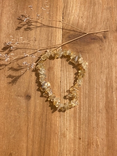 Pulseira Cascalho Citrino - comprar online