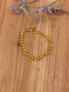 Pulseira Âmbar Mel na internet