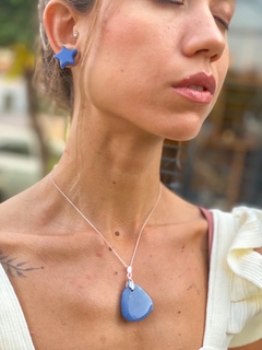 Pingente Universo Quartzo Azul
