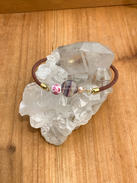 Pulseira Elis Fluorita