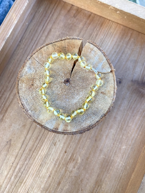 Pulseira Âmbar Limão