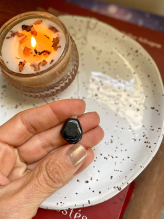 Pingente Forma Livre Turmalina Negra na internet