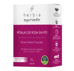 Máscara de Pétalas de Rosas Orgânicas