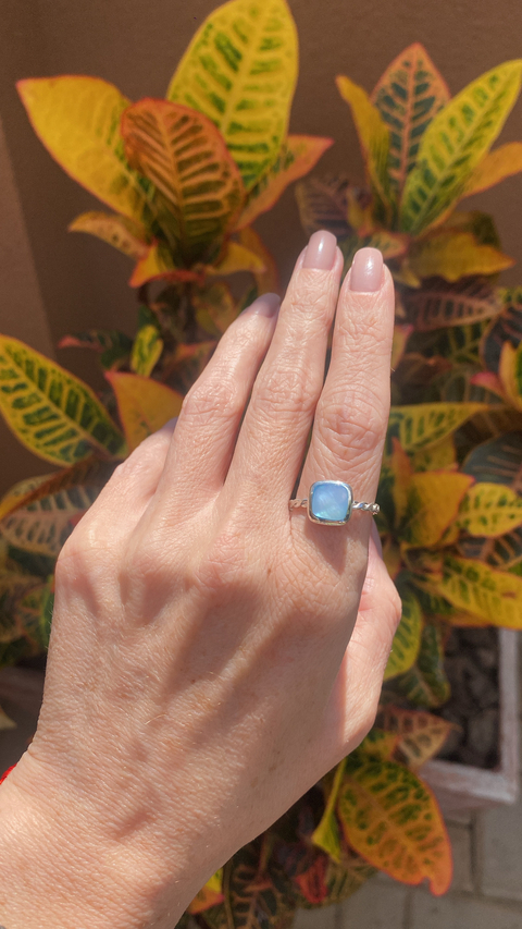 Anel com Madrepérola