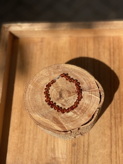 Pulseira Âmbar Cognac na internet