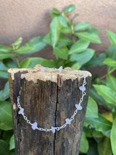 Pulseira Quartzo Rosa - comprar online