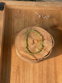 Pulseira Cascalho Peridoto