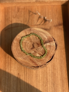 Pulseira Cascalho Peridoto na internet