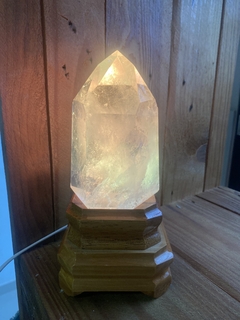 Luminária de Quartzo na internet