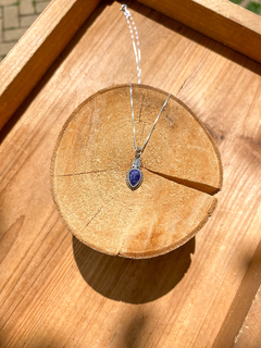 Pingente Lápis Lazuli Gota - comprar online