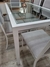 MESA EMBUTIDA TAPA DE VIDRIO