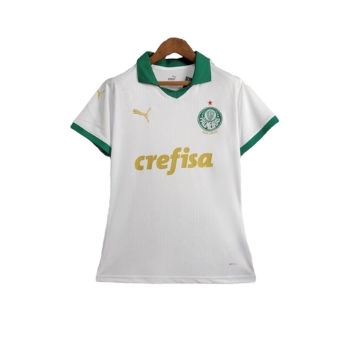 Camisa Palmeiras II 24/25 - Torcedor Puma Feminina - Branca