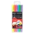 Caneta Brush Neon Duas Pontas com 06 unidades Molin